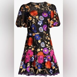 Milly Yasmin Dress in Fall Foliage